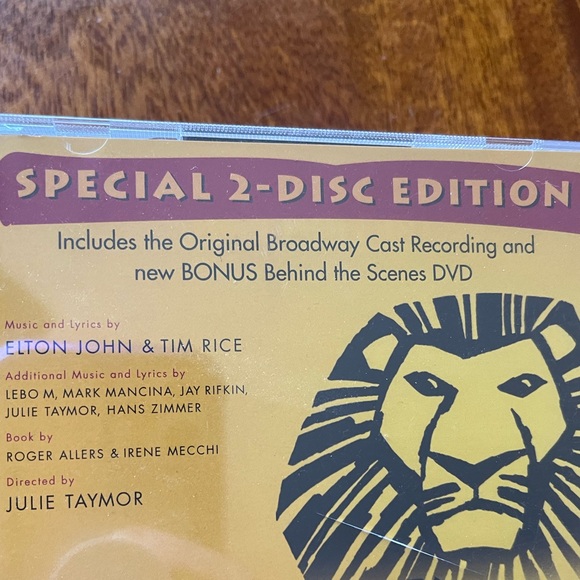 Disney’s The Lion King special 2-disc edition, CD & DVD - Picture 2 of 8